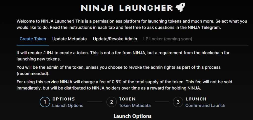 ninja launcher