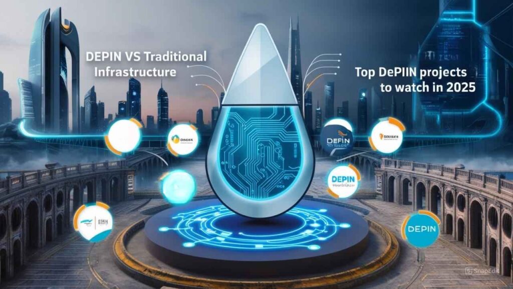 DePIN vs Traditional Infrastructure & Top DePIN Projects to Watch in 2025